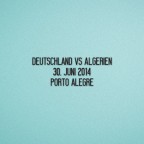 FIFA World Cup 2014 Germany Home - Germany VS Algerien Match Details