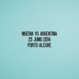 FIFA World Cup 2014 Argentina Home - Nigeria VS Argentina Match Details