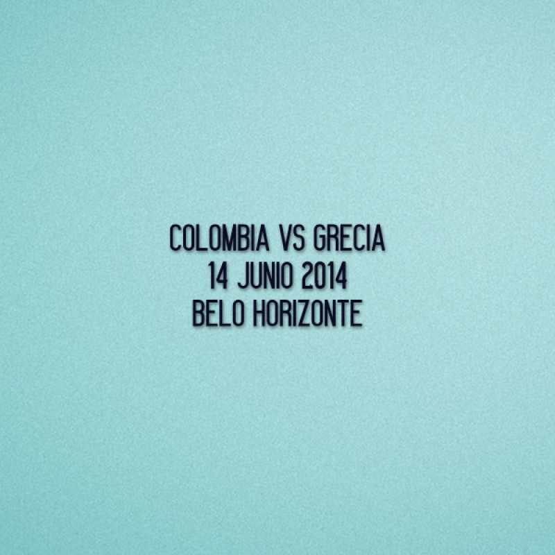 FIFA World Cup 2014 Colombia Home  - Colombia VS Greece Match Details