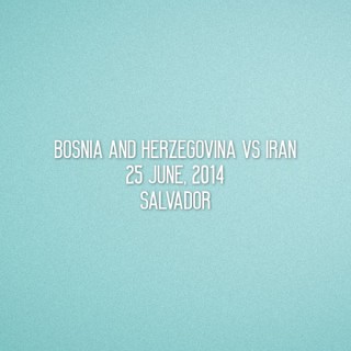 FIFA World Cup 2014 Bosnia and Herzegovina Home - Bosnia and Herzegovina VS Iran Match Details