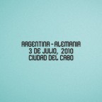 FIFA World Cup 2010 Argentina Home - Argentina VS Germany Match Details