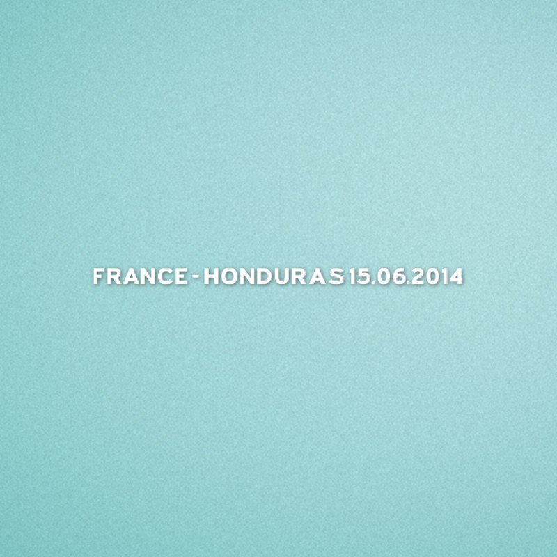 FIFA World Cup 2014 France Home - France VS Honduras Match Details