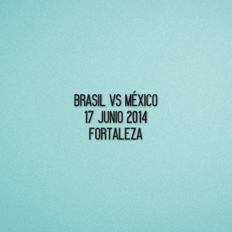 FIFA World Cup 2014 Mexico Away - Brasil VS Mexico Match Details