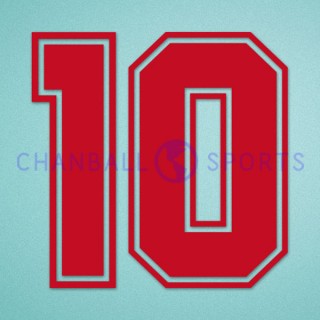 AC Milan 1987-1993 Gullit #10 Awaykit Nameset Printing