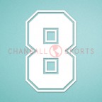 AC Milan 1987-1993 Rijkaard #8 Homekit Nameset Printing 