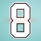 AC Milan 1993-1995 Rijkaard #8 Homekit Nameset Printing 