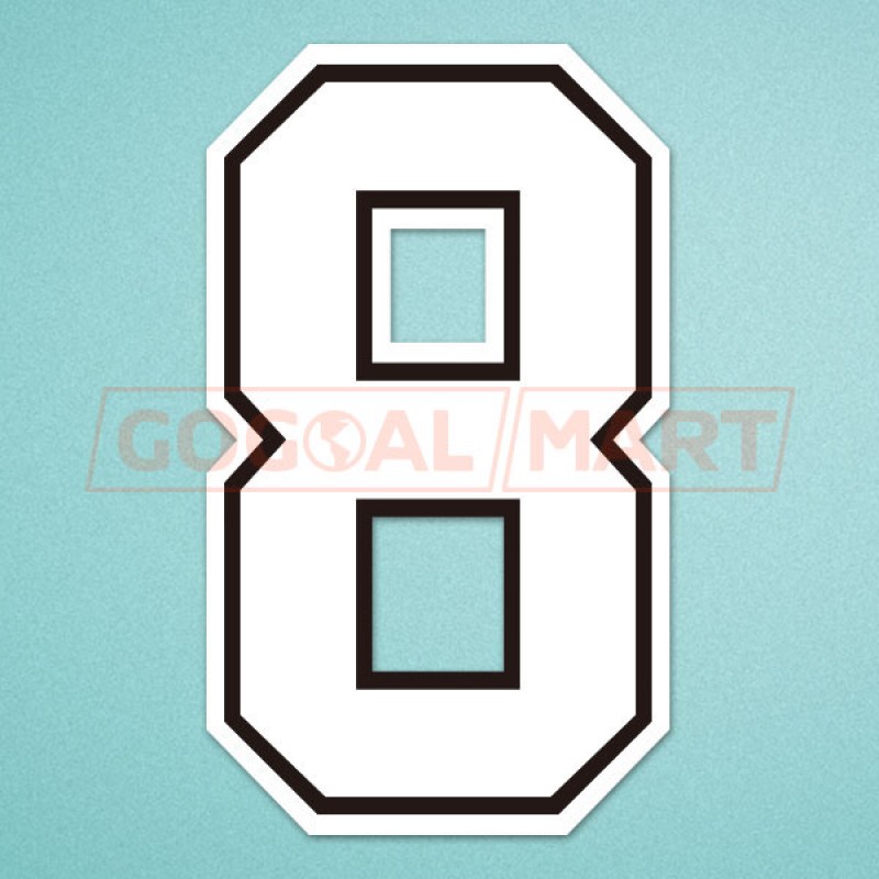AC Milan 1993-1995 Rijkaard #8 Homekit Nameset Printing 