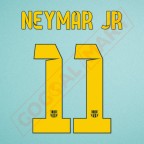 Barcelona 2014-2015 Neymar #11 Homekit Nameset Printing