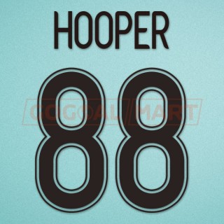 Celtic 2010-2012 Hooper #88 Homekit Nameset Printing