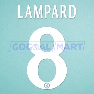 Chelsea 2013-2015 Lampard #8 Champions League Homekit Nameset