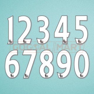 England Premier League 2007-2013 White Color Any Number