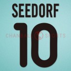 Inter Milan 2000-2002 Seedorf #10 Awaykit Nameset Printing