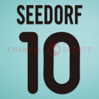 Inter Milan 2000-2002 Seedorf #10 Awaykit Nameset Printing