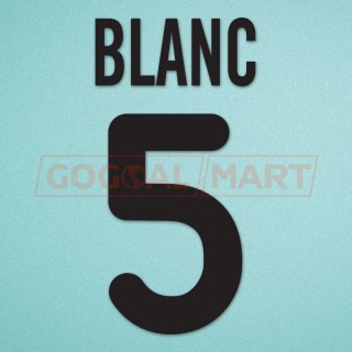 Inter Milan 2000-2002 Blanc #5 Awaykit  Nameset Printing