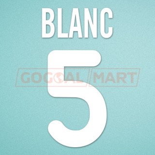 Inter Milan 2000-2002 Blanc #5 Homekit  Nameset Printing