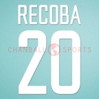 Inter Milan 2002-2004 Recoba #20 Homekit Nameset Printing