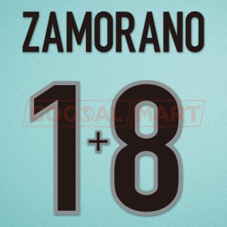 Inter Milan 1999-2000 Zamorano #18 Awaykit Nameset Printing
