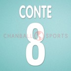 Juventus 2000-2001 Conte #8 Homekit Nameset Printing 