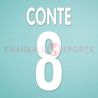 Juventus 2000-2001 Conte #8 Homekit Nameset Printing 