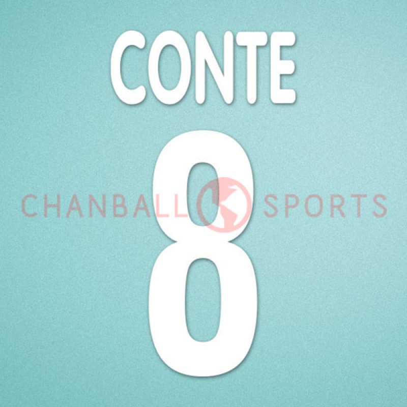 Juventus 2000-2001 Conte #8 Homekit Nameset Printing 