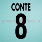 Juventus 2000-2003 Conte #8 Awaykit Nameset Printing 