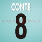 Juventus 2002-2003 Conte #8 Homekit Nameset Printing 