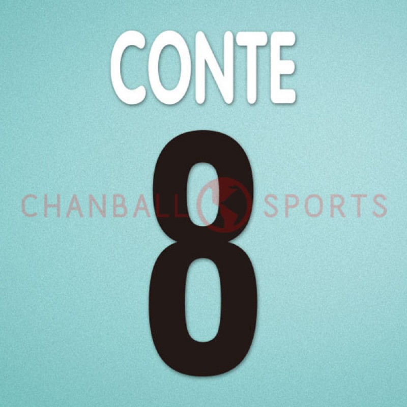 Juventus 2002-2003 Conte #8 Homekit Nameset Printing 