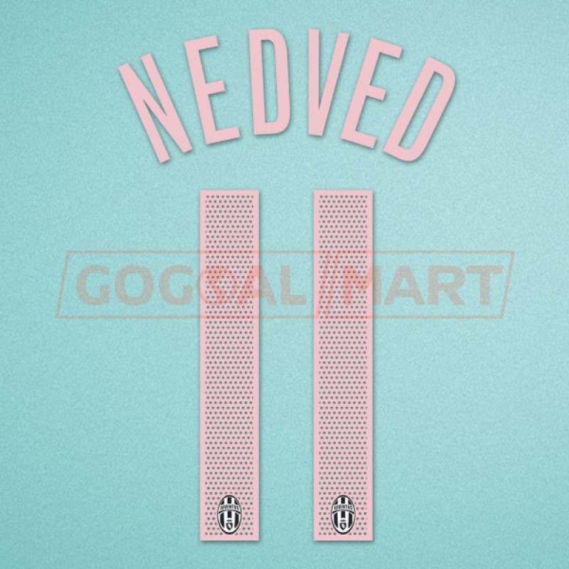 Juventus 2004-2005 Nedved #11 3rd Awaykit Nameset Printing