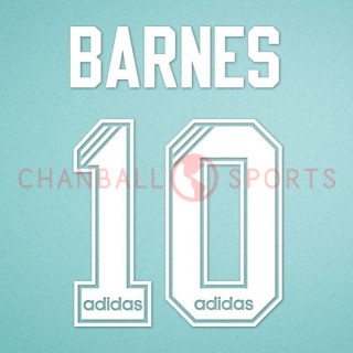 Liverpool 1995-1996 Barnes #10 Homekit Nameset Printing 