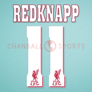 Liverpool 1996-1997 Redknapp #11 Homekit Nameset Printing 