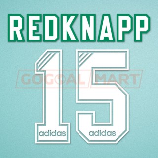 Liverpool 1994-1995 Redknapp #15 Homekit Nameset Printing 