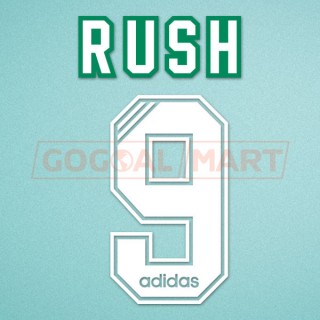 Liverpool 1994-1995 Rush #9 Homekit Nameset Printing 