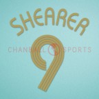 Newcastle Testimonial Shearer #9 Homekit Nameset Printing 