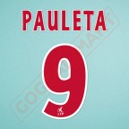 PSG 2003-2004 Pauleta #9 Homekit Nameset Printing 