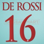 Roma 2011-2012 Totti #10 Awaykit Nameset Printing