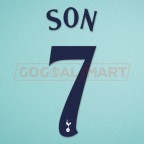 Tottentam 2016-2017 Son #7 Champions League Homekit Nameset Printing