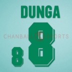 Brazil 1994 Dunga #8 World Cup Homekit Nameset Printing 