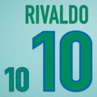 Brazil 1998 Rivaldo #10 World Cup Homekit Nameset Printing