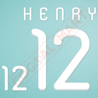France 2010 Henry #12 World Cup Homekit Nameset Printing 