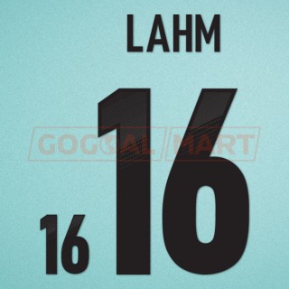 Gemany 2012 Lahn #16 EURO Homekit Nameset Printing