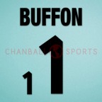 Italy 2000 Buffon #1 EURO Homekit Nameset Printing 
