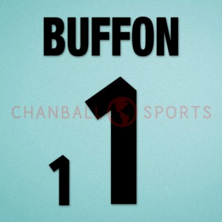 Italy 2000 Buffon #1 EURO Homekit Nameset Printing 