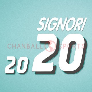 Italy 1994 Signori #20 World Cup Homekit Nameset Printing 