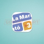 Spanish La Liga 2010/2011 La Marato TV3 Patch Espanyol vs Barcelona Home Sleeve Soccer Patch 