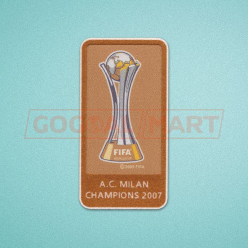 Italian League AC Milan Champions 2007 Soccer Patch / Badge