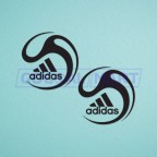 FIFA World Cup 2008 and Euro Cup Friendly Black Color Sleeve Soccer Patch / Badge