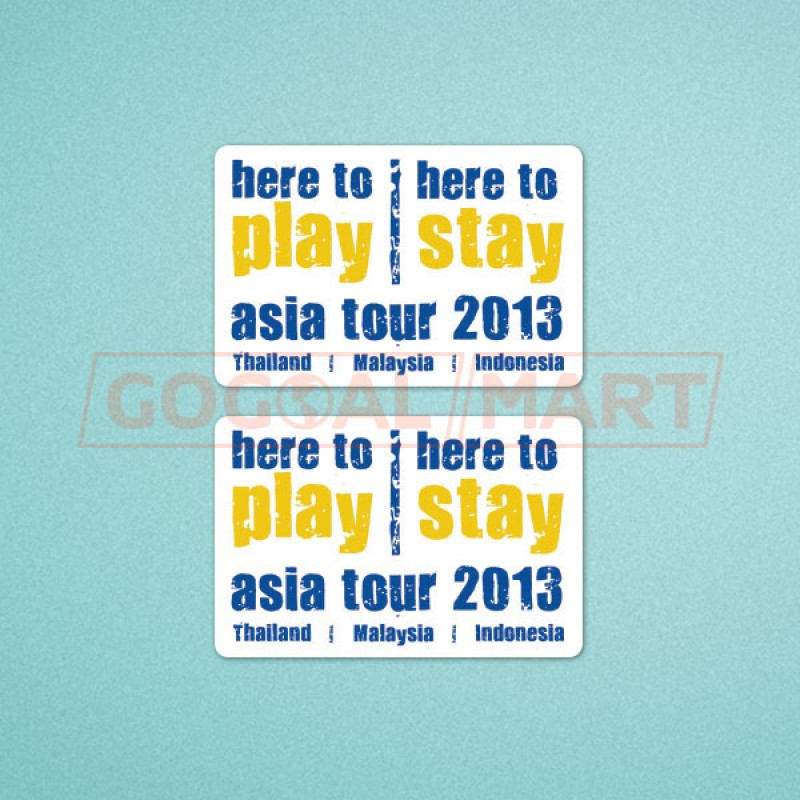 England Premier League Chelsea 2013 Asia Tour - Thailand, Malaysia, Indonesia Soccer Patch / Badge