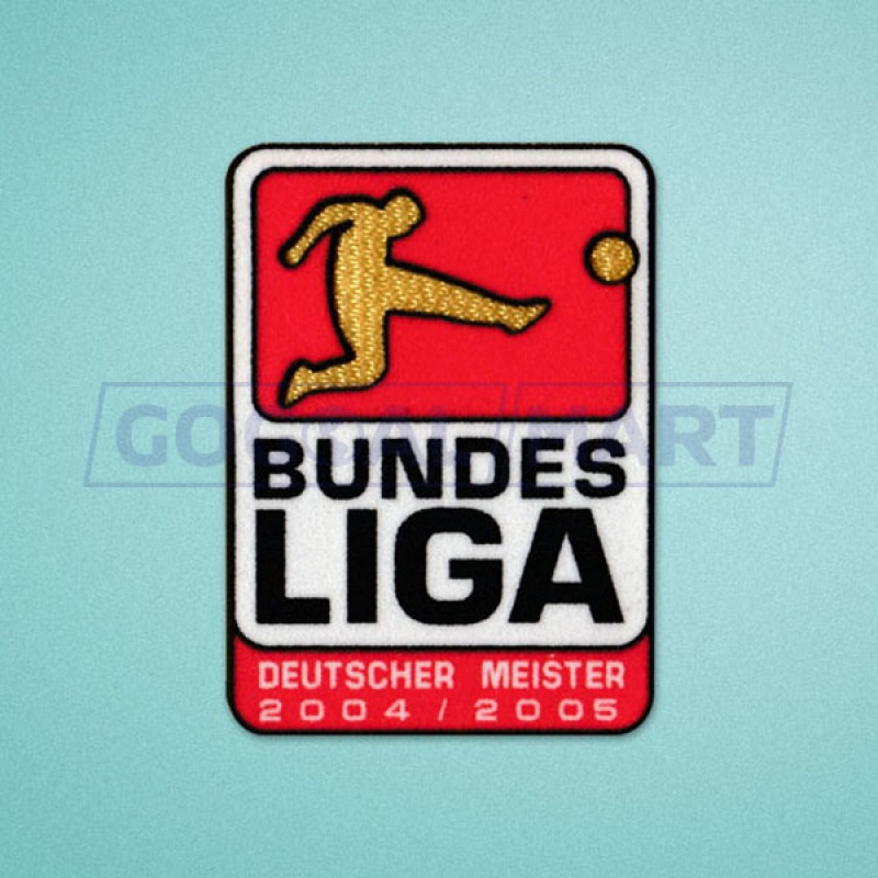 Germany Bundesliga 2004-2005 winner - FC Bayern Munchen Soccer Patch / Badge 