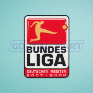 Germany Bundesliga 2007-2008 winner - FC Bayern Munchen Soccer Patch / Badge 