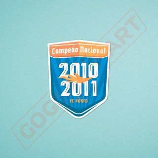 Porto Champions Campeão nacional 2010-2011 Soccer Patch / Badge